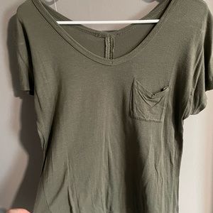 Olive green shirt
